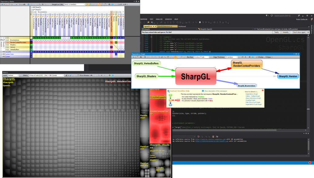 NDepend Live Analysis